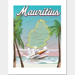 Mauritius Vacation poster Posters and Art